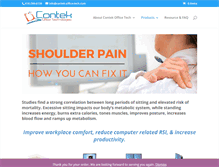 Tablet Screenshot of contek-office-tech.com